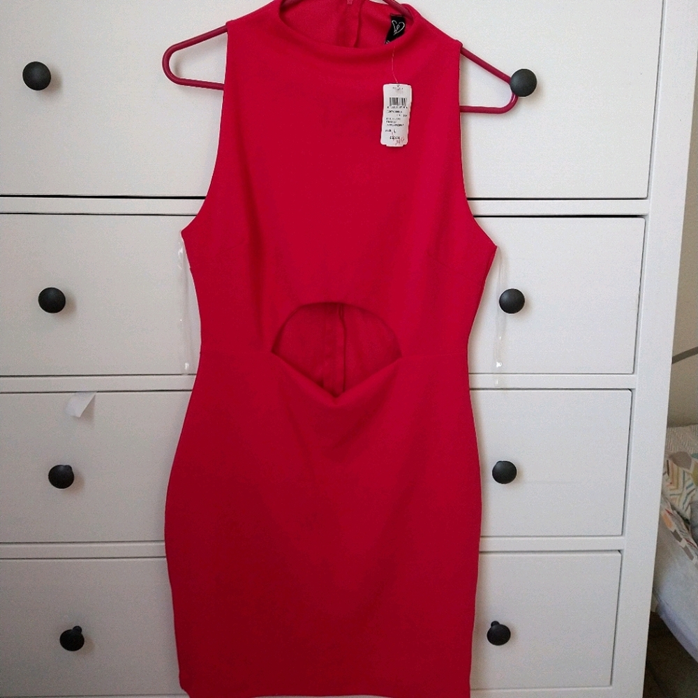 Fuchsia Windsor mini dress